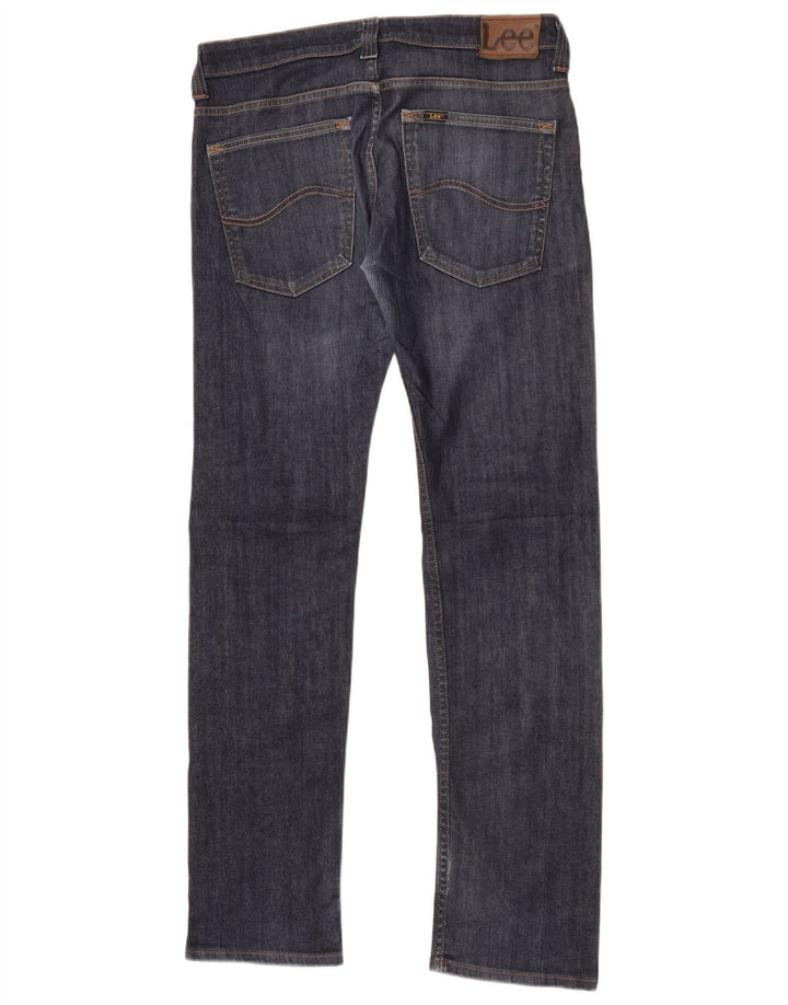 Lee Mens Powell Slim Jeans W34 L34 Azul Marinho Algodão