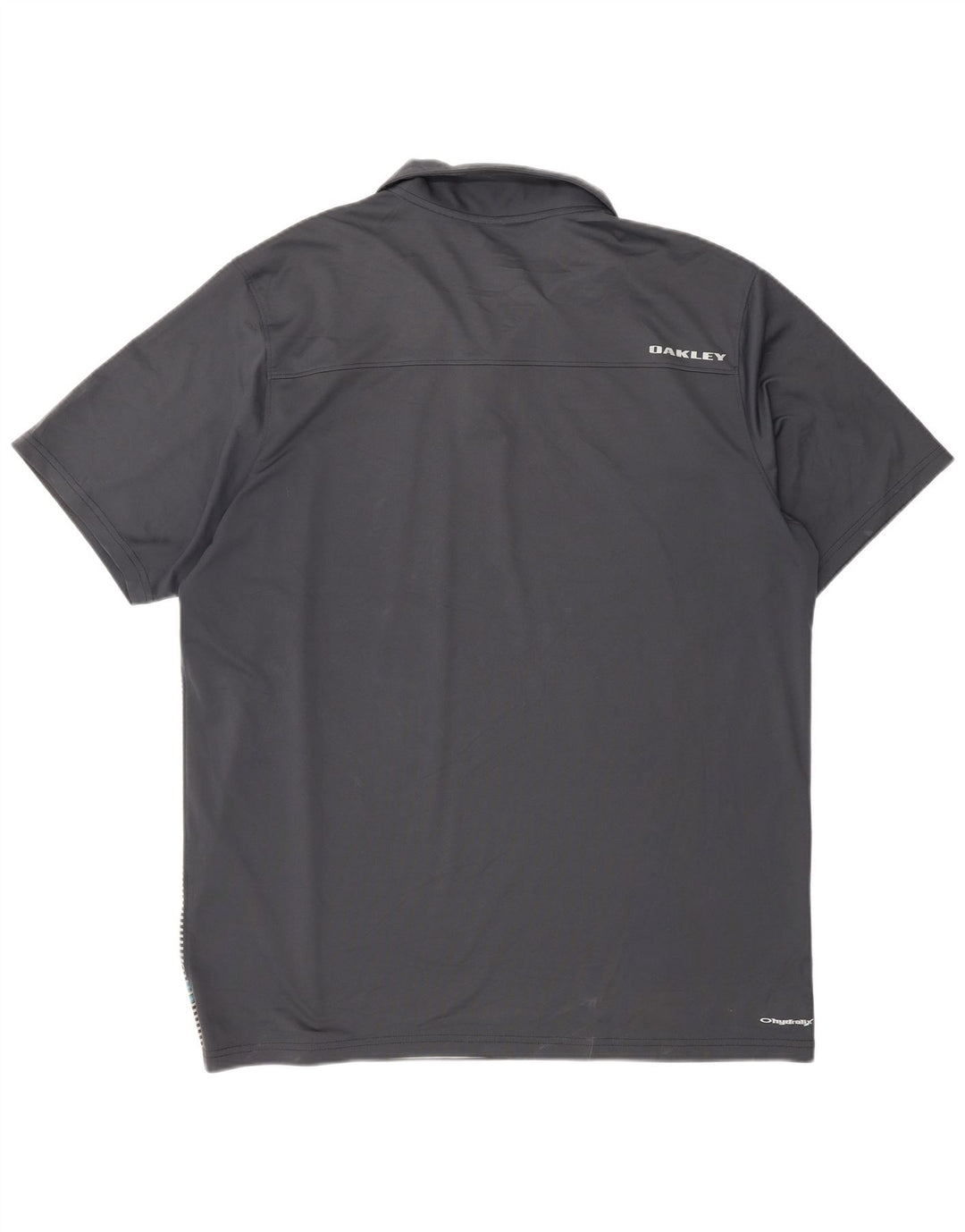 Camisa polo masculina Oakley Regular Fit XL cinza listrada