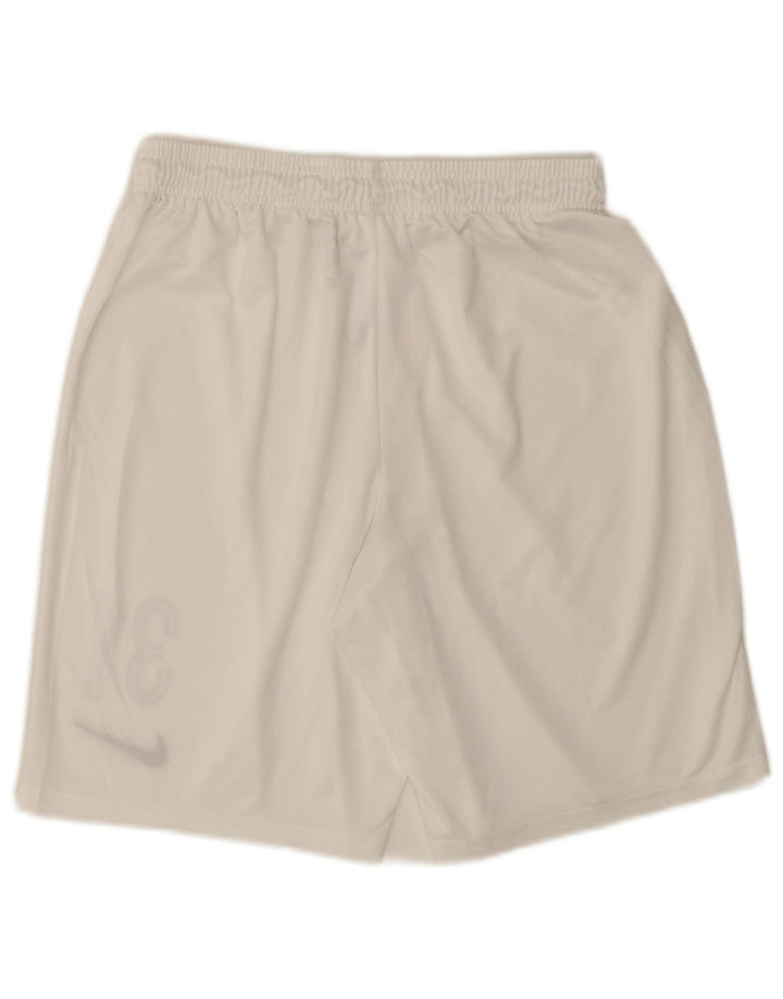 Nike Mens Dri Fit Graphic Sport Shorts Grande Poliéster Branco