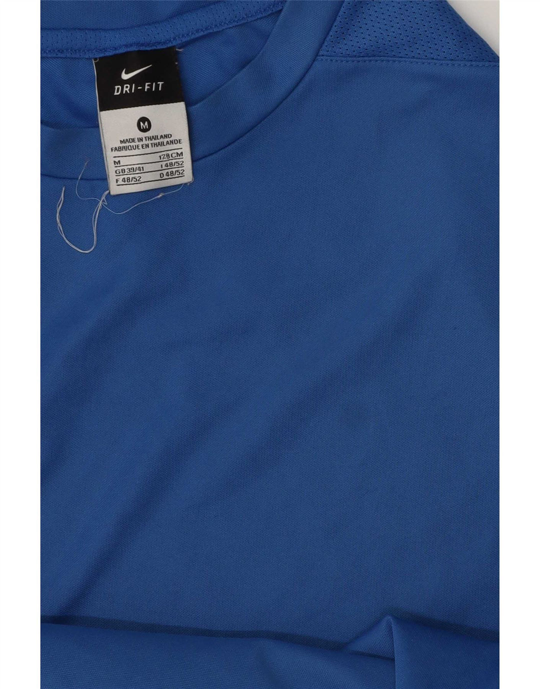 Camiseta Nike Masculina Dri Fit Top UK 39/41 Azul Médio