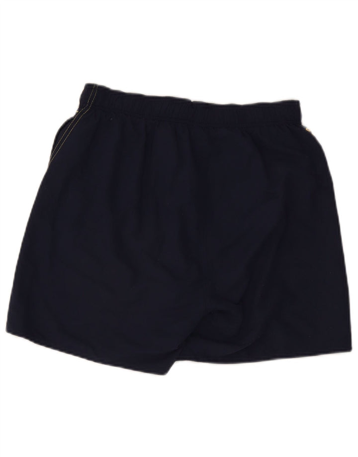 ARENA Mens Graphic Sport Shorts Medium  Navy Blue Polyester Vintage Arena and Second-Hand Arena from Messina Hembry 