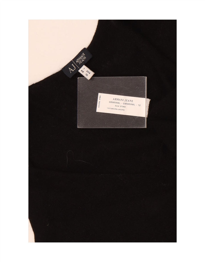 Armani Jeans feminino colete regata IT 44 médio preto angorá