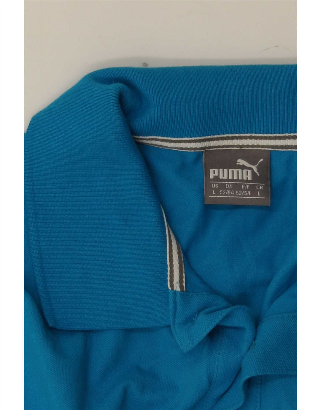 Camisa polo masculina Puma grande azul