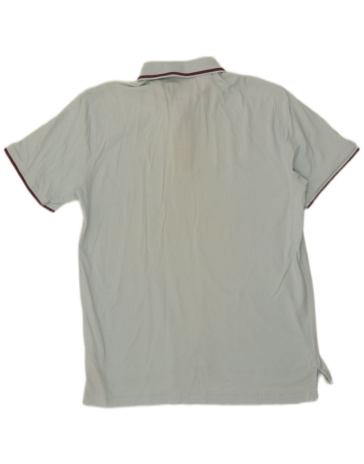 Camisa polo masculina Penguin grande algodão turquesa