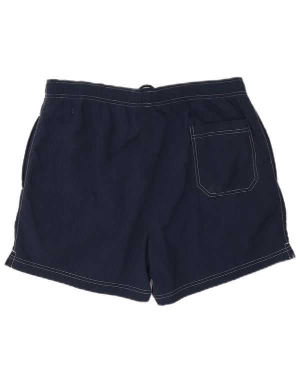 Shorts de natação masculino Champion XL azul marinho poliéster