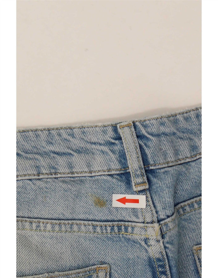 Jeans recortados femininos Reiss W29 L26 algodão azul