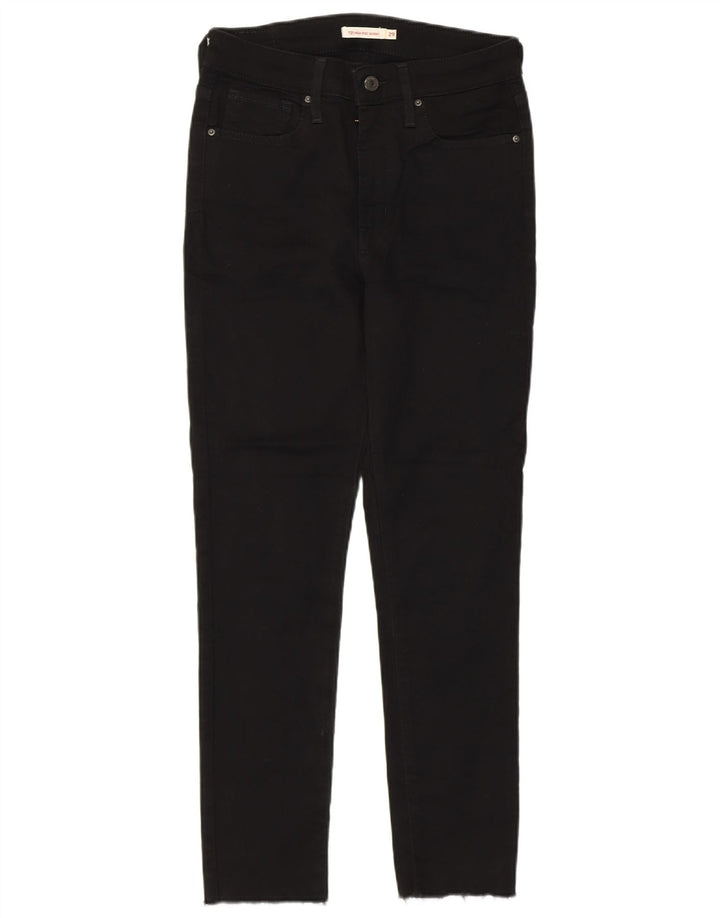 Calça jeans feminina Levi's 721 High Rise Skinny W29 L27 preta