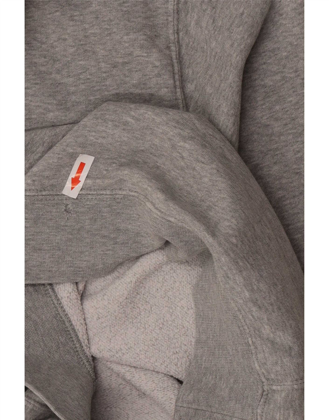 Suéter Nike Masculino Graphic Regular Fit com capuz pequeno cinza algodão