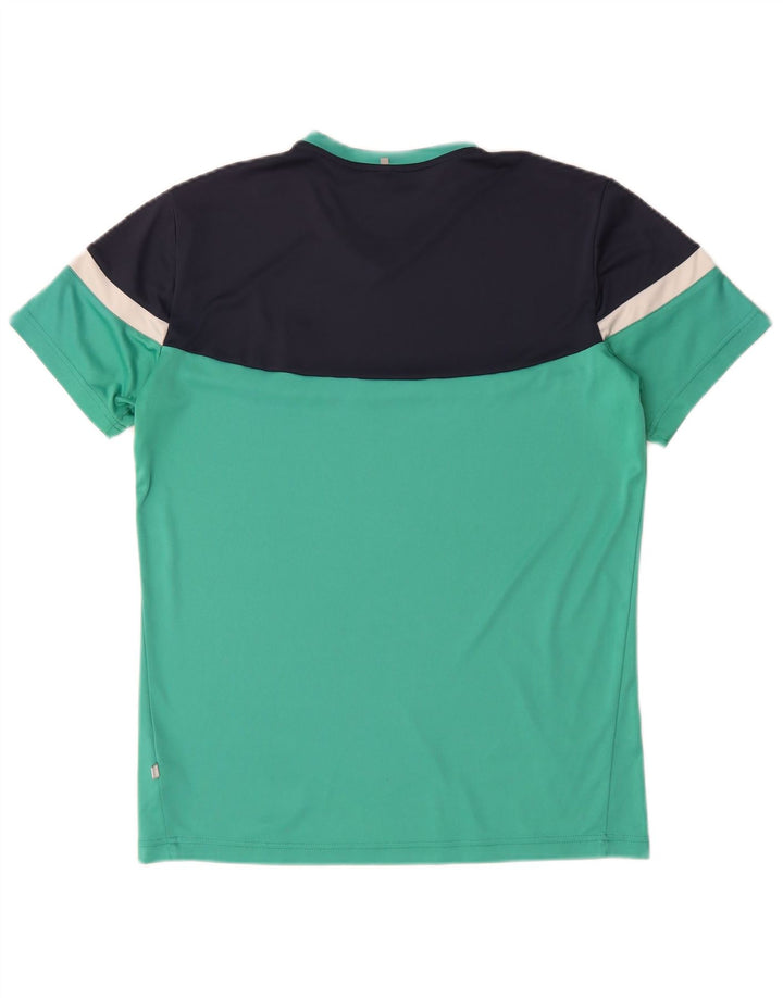Fila Camiseta Masculina Top IT 50 Médio Turquesa Colourblock Poliéster