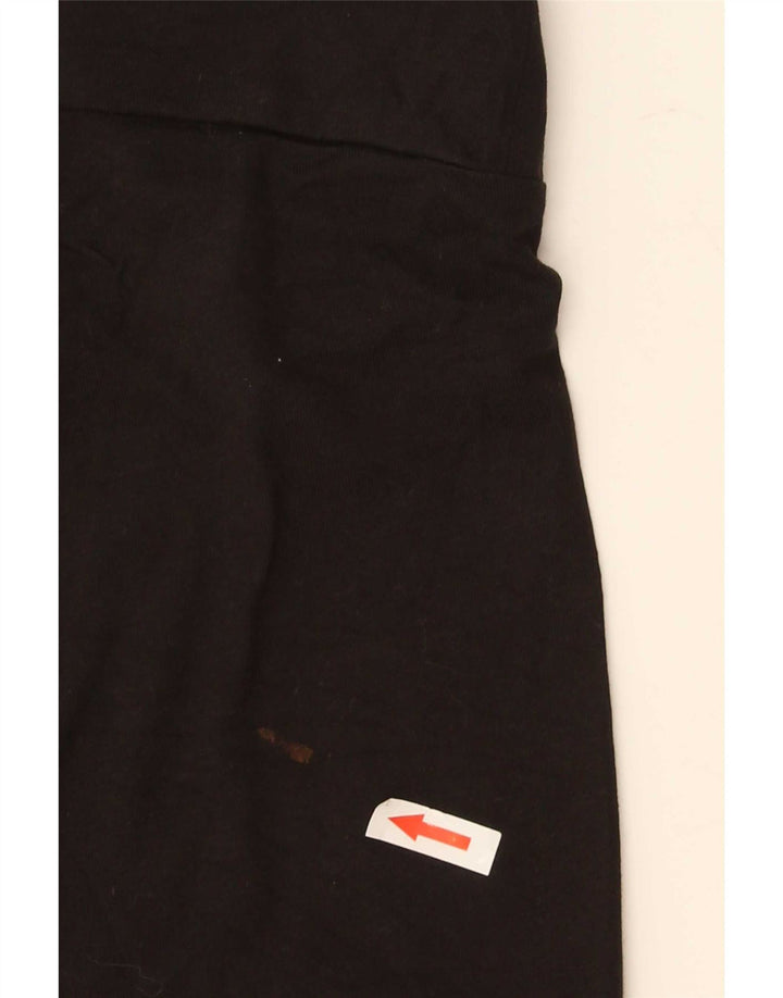 Shorts esportivos gráficos femininos Puma UK 12 médio preto