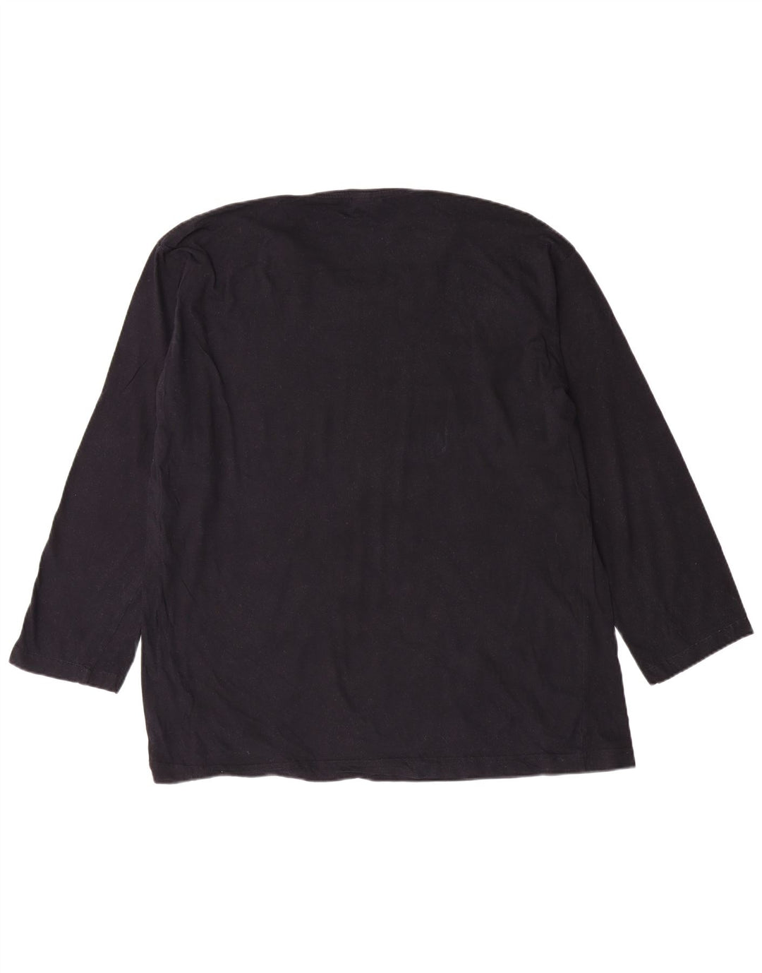 LOTTO Top masculino manga comprida 2XL algodão preto