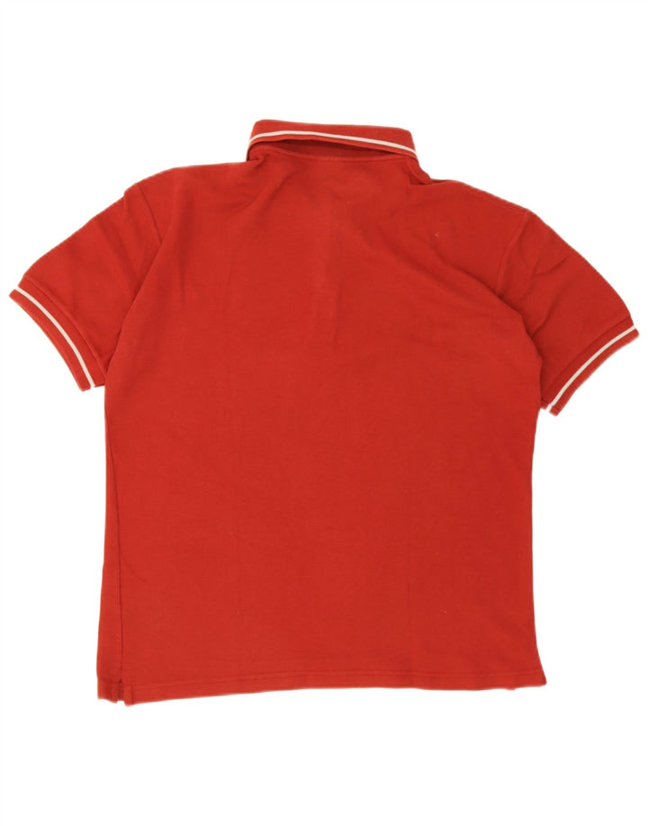 Fila Camisa Polo Masculina Pequena Algodão Vermelho