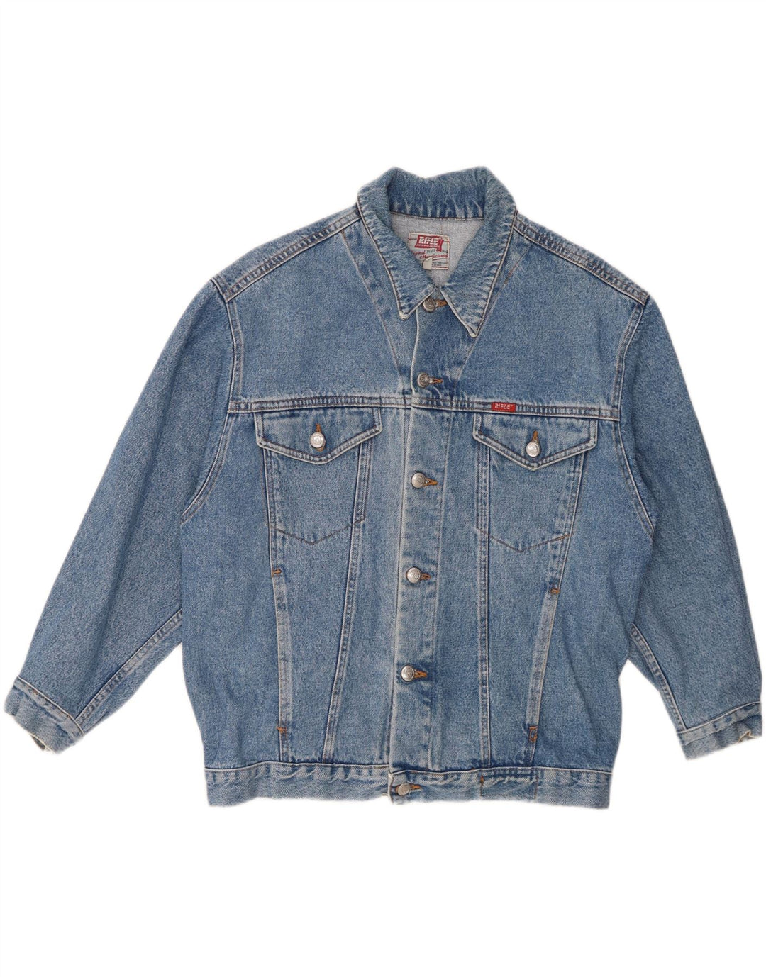 Jaqueta jeans masculina RIFLE UK 40 grande azul