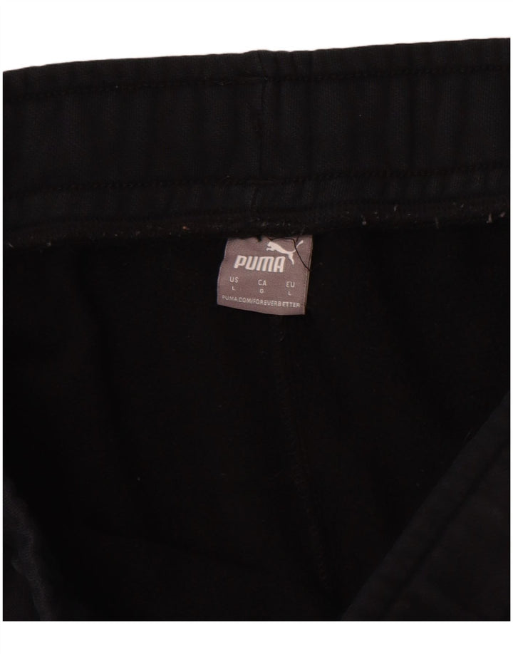 Calça de treino masculina Puma Joggers grande preto