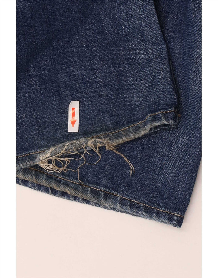 Diesel Masculino Zatiny Bootcut Jeans W32 L30 Azul Algodão