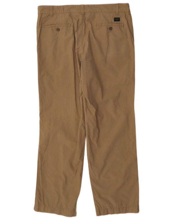 Calça jeans masculina Dockers reta W36 L32 algodão cáqui