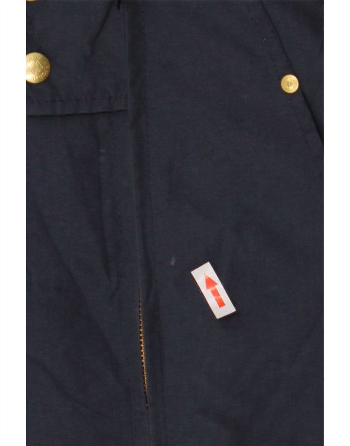 Jaqueta utilitária masculina Richlu UK 38 nylon azul marinho médio