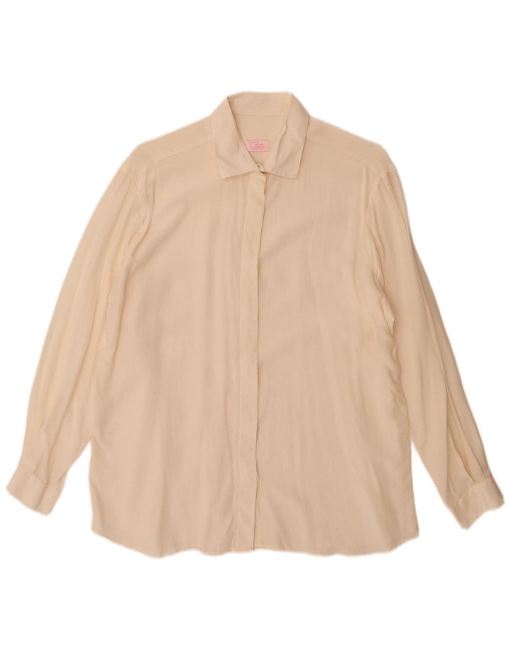 Camisa feminina Cassera IT 46 grande off white