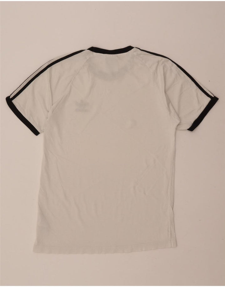ADIDAS Camiseta Masculina Top Médio Algodão Branco