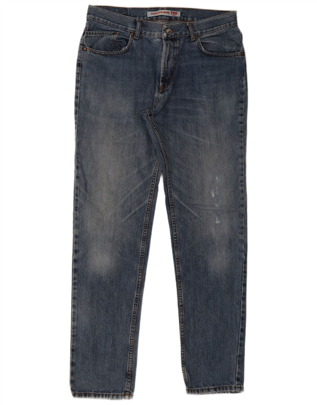 Carrera Masculino 700 Regular Slim Jeans W36 L34 Azul Algodão