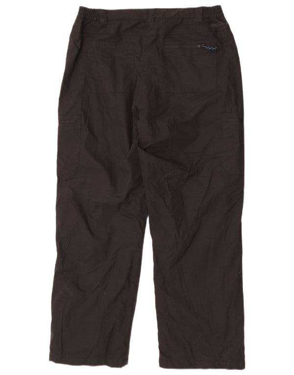 Calça corta-vento feminina reta Mountain Warehouse Reino Unido 16 grande W36 L31