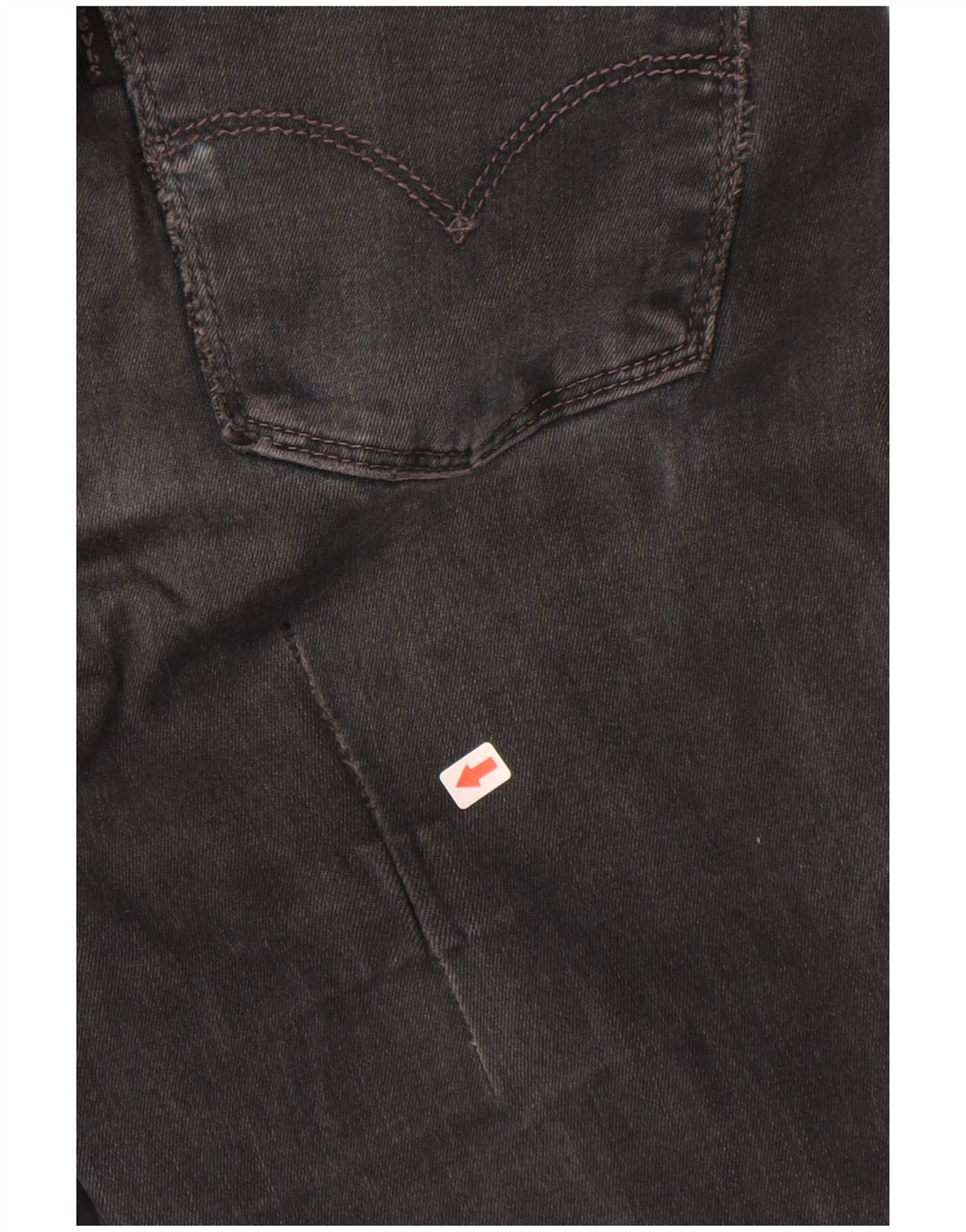 Calça jeans feminina Levi's 710 Super Skinny W27 L30 cinza