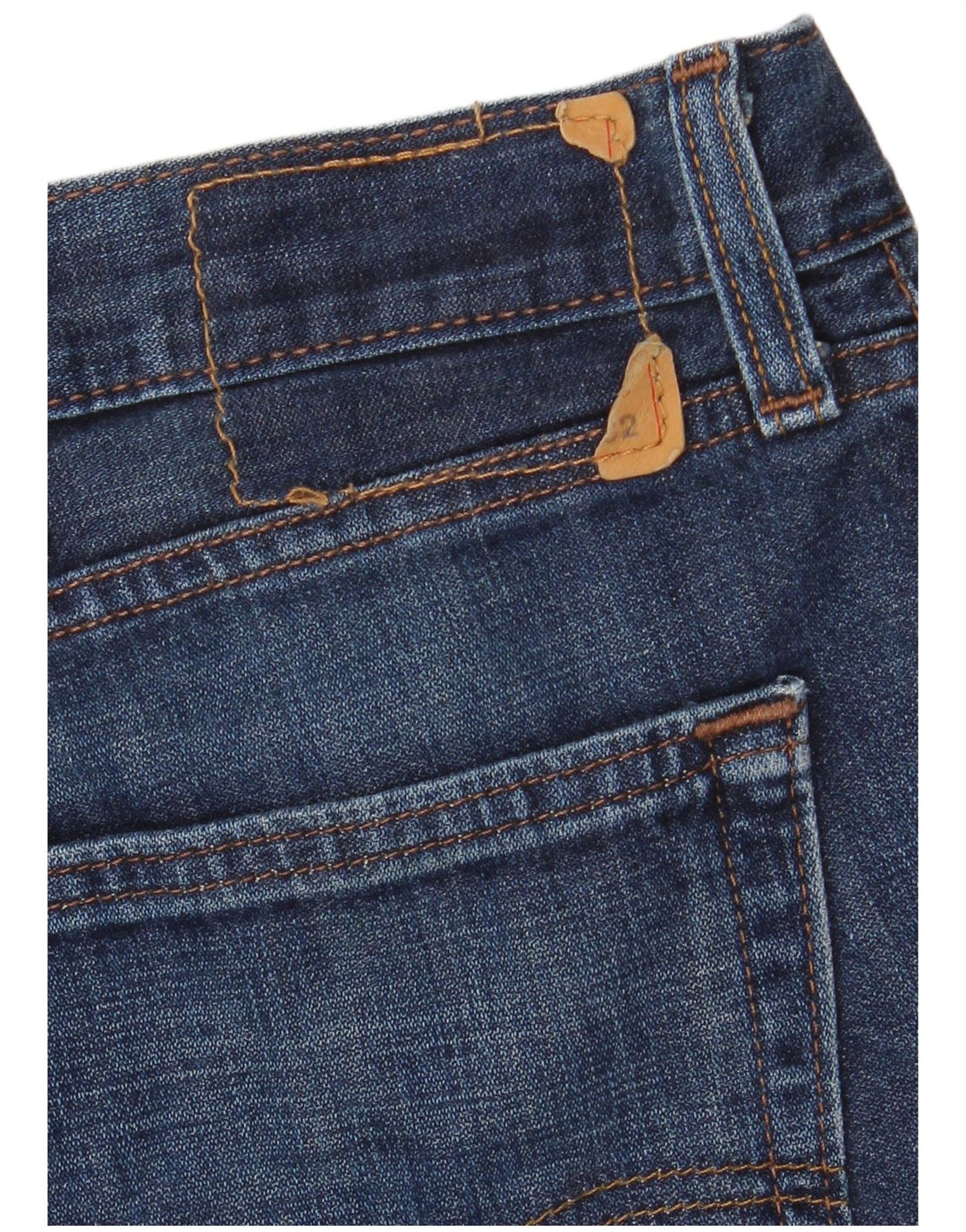 LEVI'S Mens Slim Jeans W40 L32 Azul Marinho Algodão