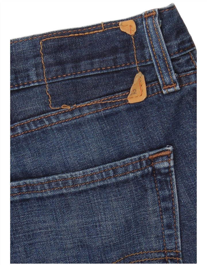 LEVI'S Mens Slim Jeans W40 L32 Azul Marinho Algodão