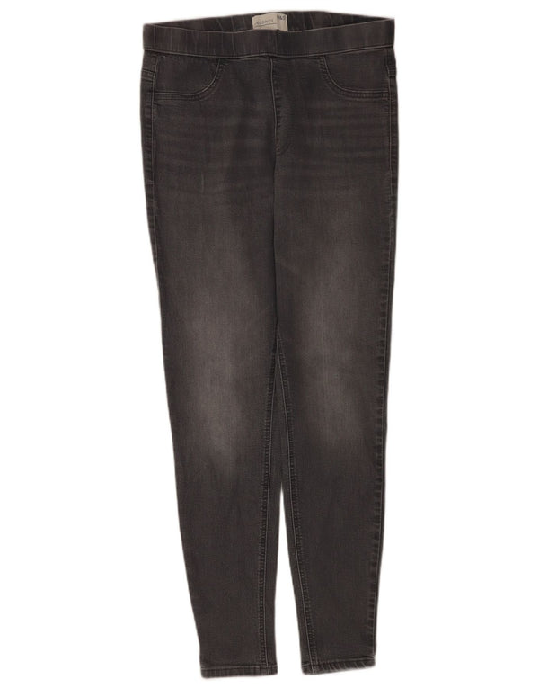 Marks & Spencer Womens Jegging Jeans UK 12 Medium W30 L28 Grey Cotton