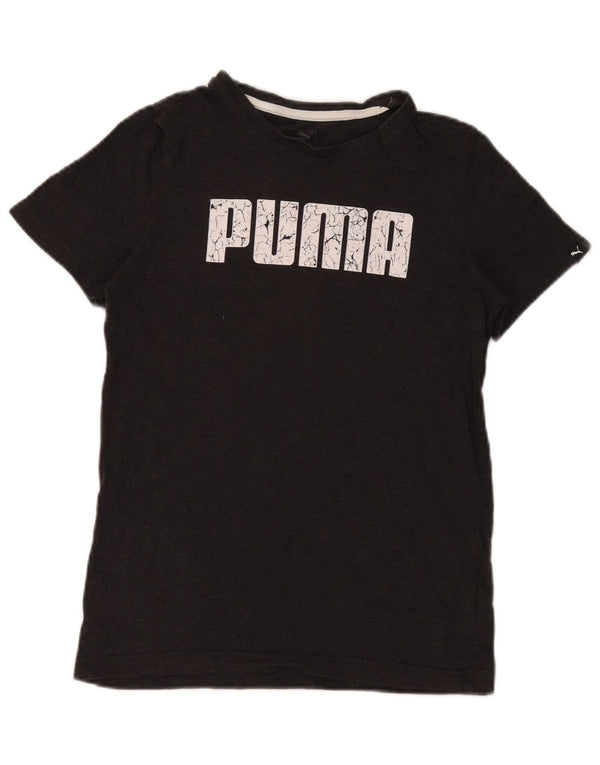 Top Puma Menina Graphic T-Shirt 13-14 Anos Cinzento