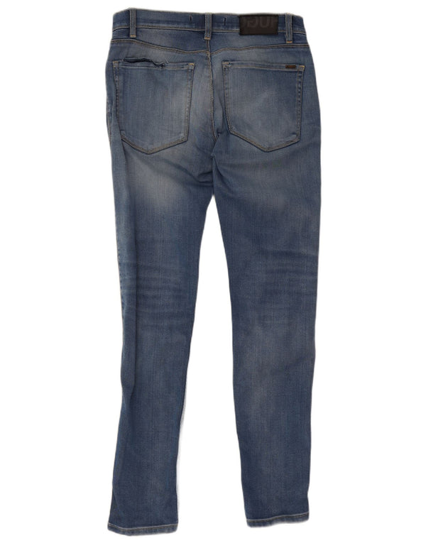 Hugo Boss Jeans Skinny Feminino W29 L32 Azul Algodão