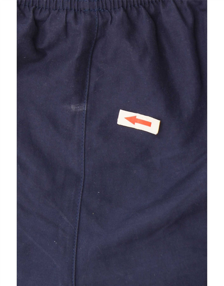 Shorts esportivos masculinos Nike pequenos azul marinho