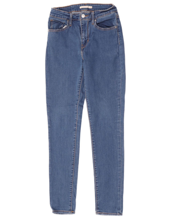 Calça jeans feminina Levi's 721 High Rise Skinny W28 L29 azul algodão clássico
