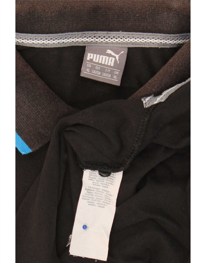 Camisa polo masculina Puma XL algodão preto