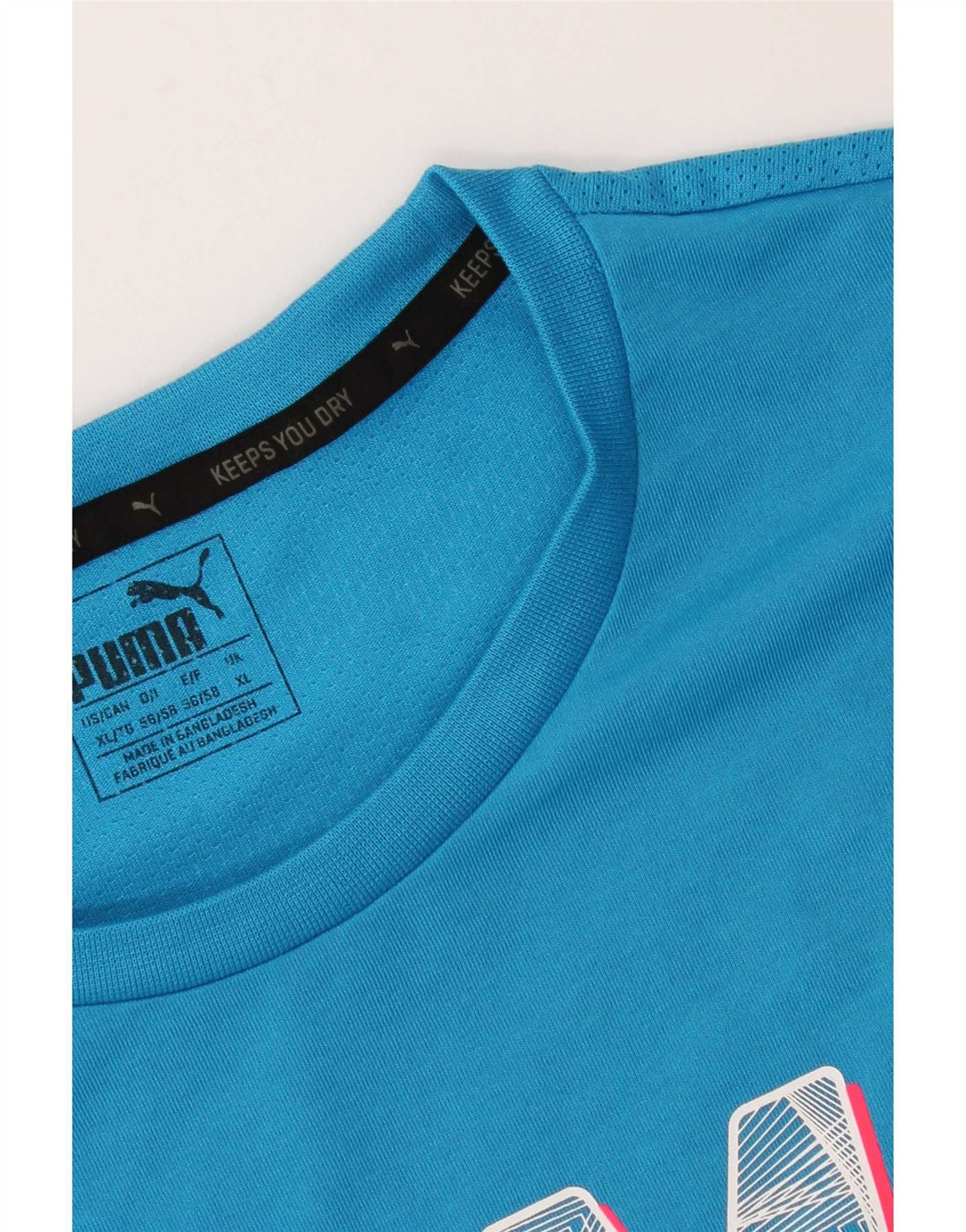 Puma Camiseta Masculina Graphic Top XL Azul