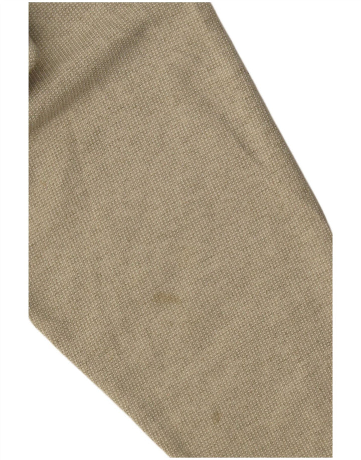 Moletom masculino vintage Jumper grande algodão bege