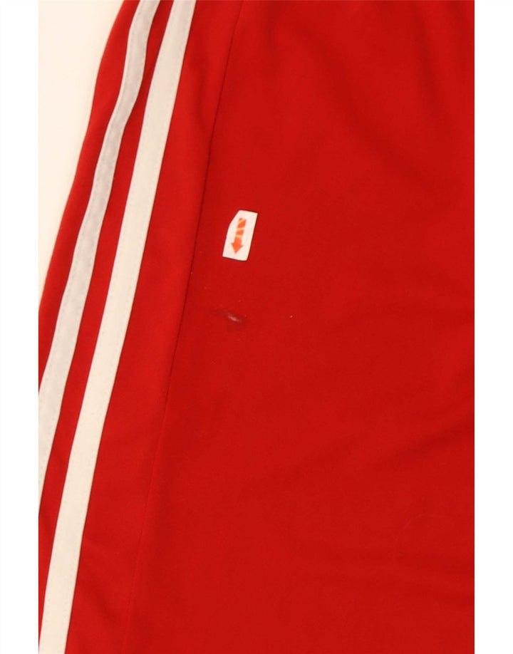 Adidas Mens Climalite Sport Shorts Médio Poliéster Vermelho