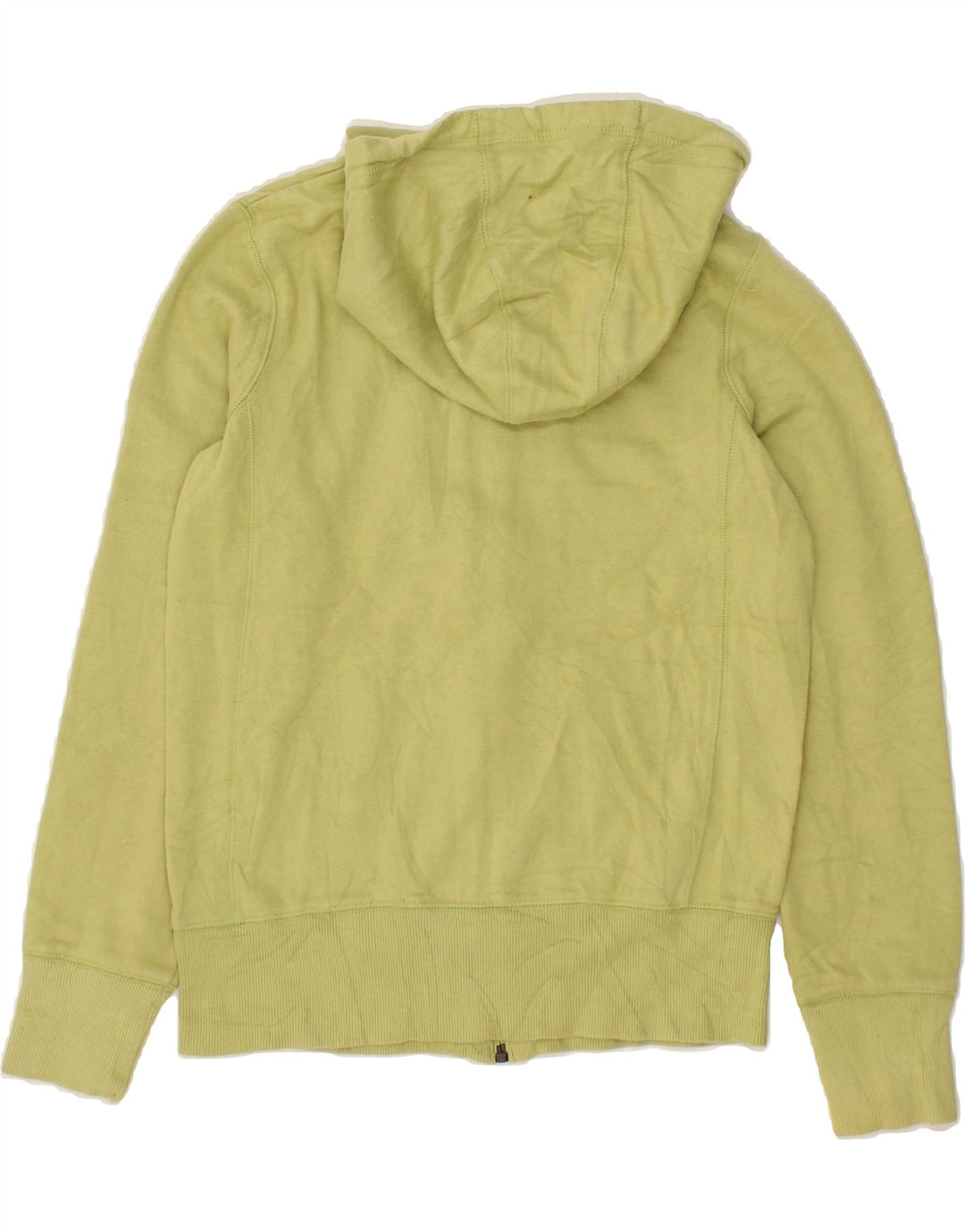 NIKE Womens Zip Hoodie Sweater UK 10 Small Green Cotton Vintage Nike and Second-Hand Nike from Messina Hembry 