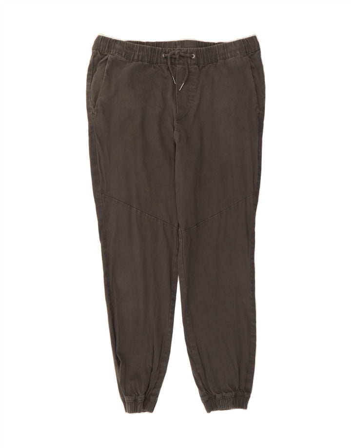 JACK & JONES Mens Joggers Casual Trousers W32 L27 Grey Cotton Vintage Jack & Jones and Second-Hand Jack & Jones from Messina Hembry 