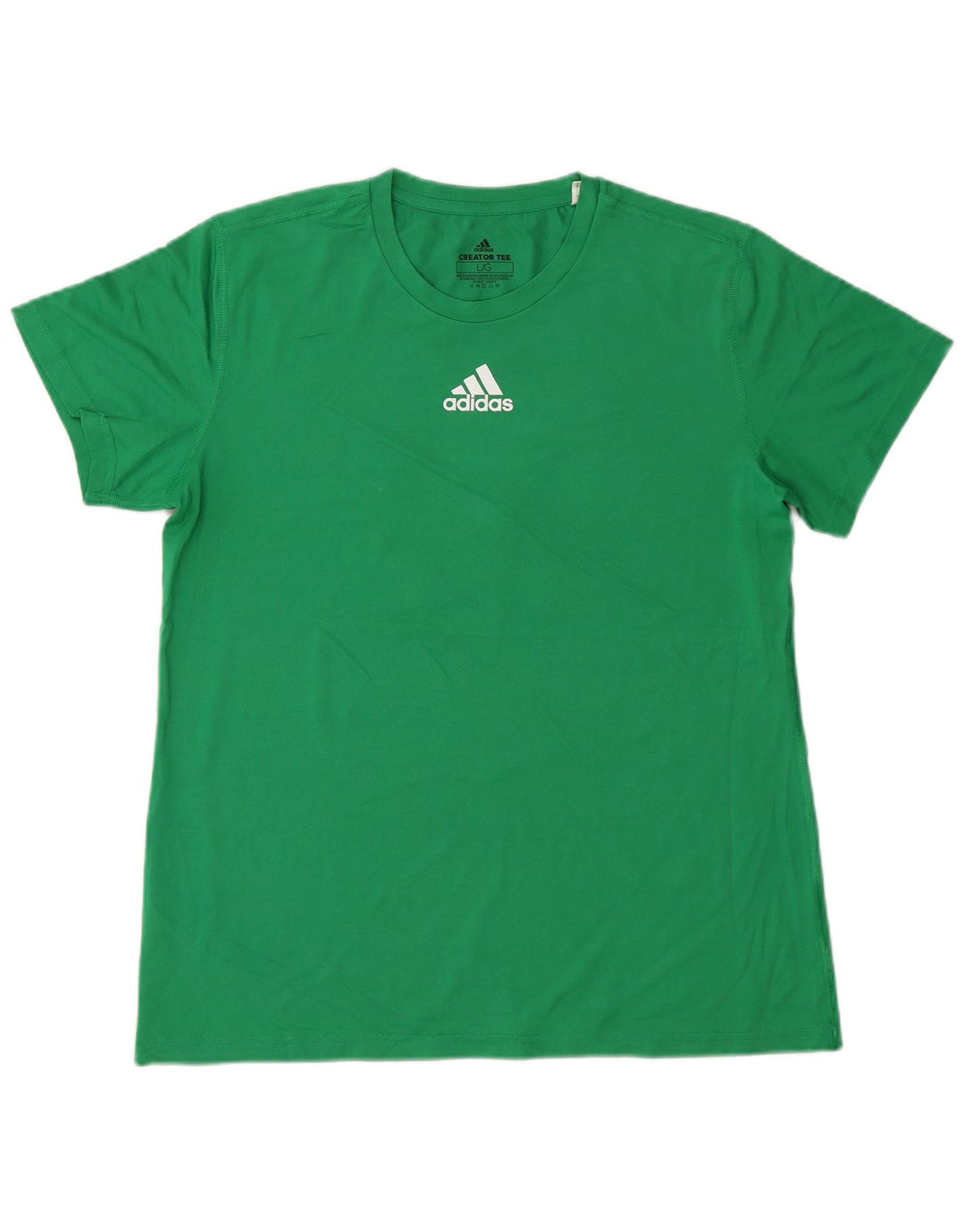 Camiseta Adidas Climalite Feminina Top UK 16 Grande Poliéster Verde