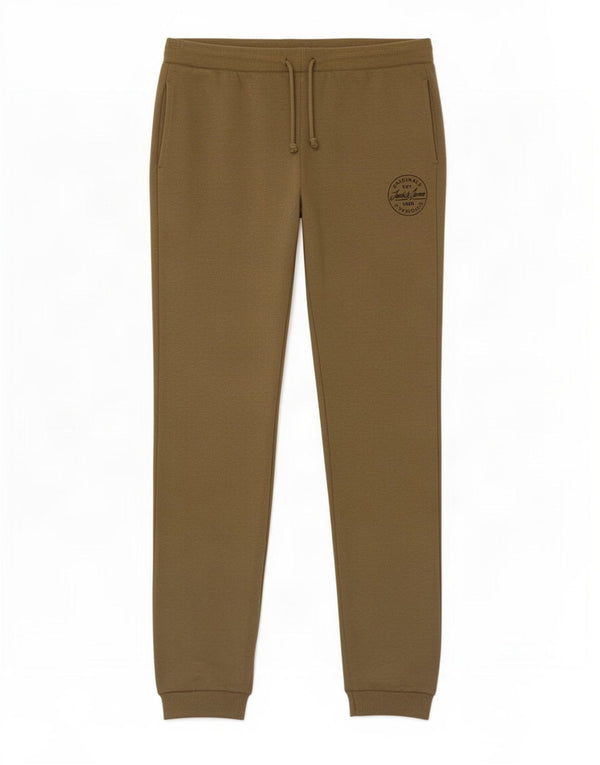 Jack & Jones Boys Calças de treino para corrida 15-16 anos algodão cáqui