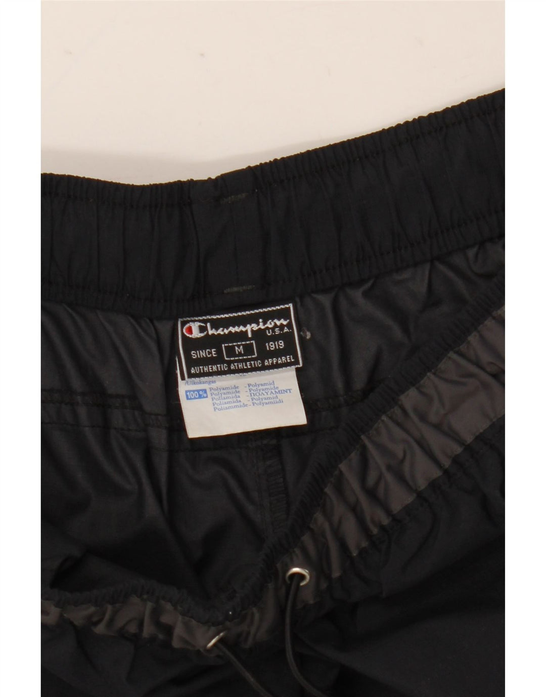Calça esportiva masculina Champion Cargo médio azul marinho poliamida