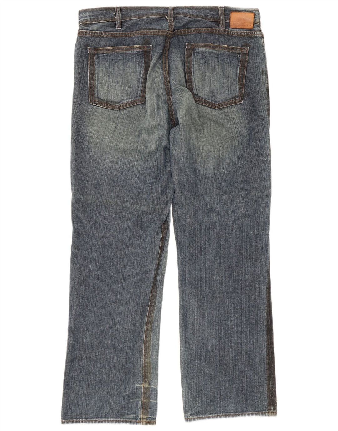 Jeans retos masculinos Gap W36 L32 algodão azul