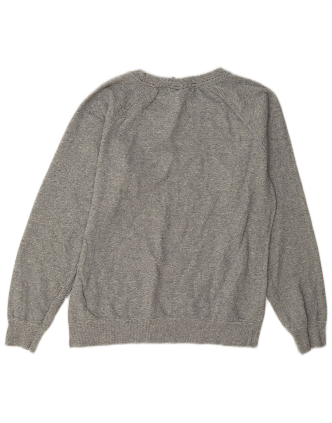 Jumper de moletom gráfico feminino Champion UK 10 pequeno algodão cinza