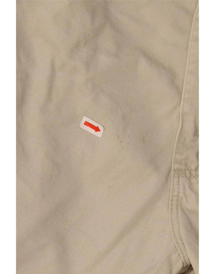 Shorts cargo masculino WRANGLER W36 grande algodão bege