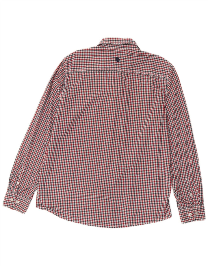 Camisa masculina Fat Face XL algodão guingão multicolorido
