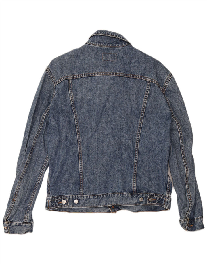 Jaqueta jeans masculina Carrera UK 40 grande algodão azul