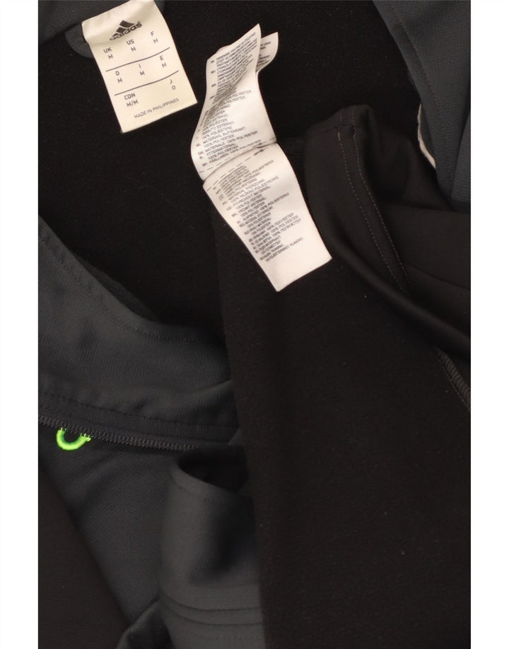 Adidas Womens Munster Rugby Tracksuit Top Jaqueta Reino Unido 14 Médio Cinza