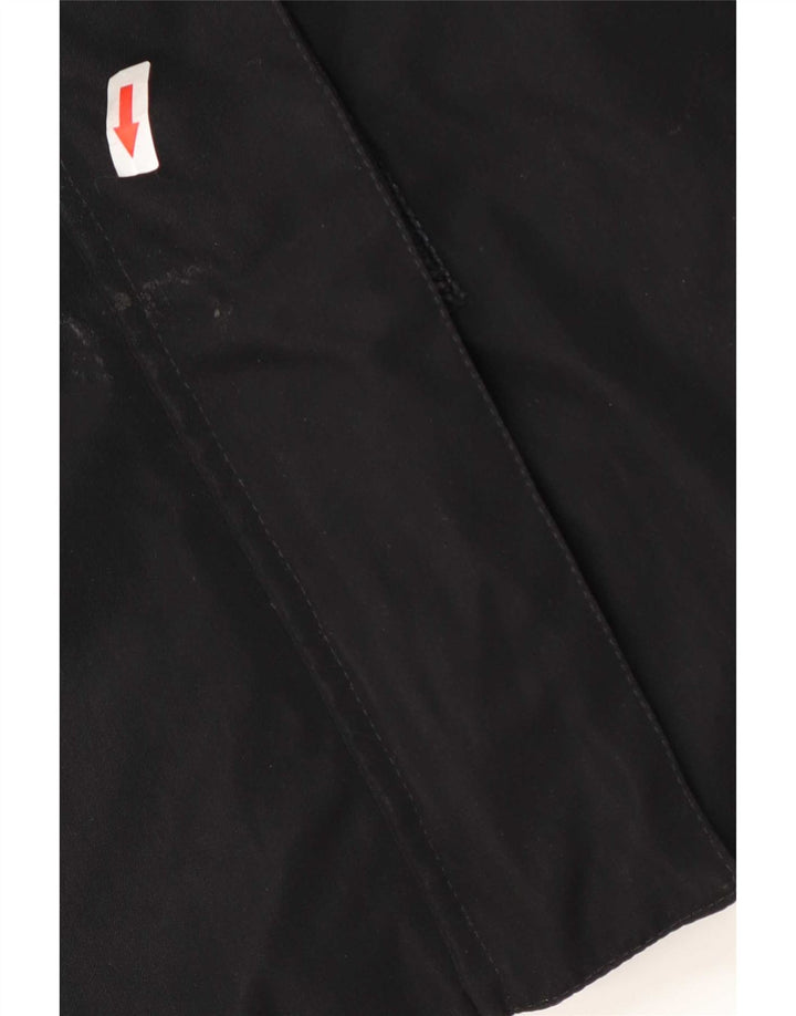 PEUTEREY Jaqueta Parka Feminina Acolchoada IT 44 Lã Preta Média