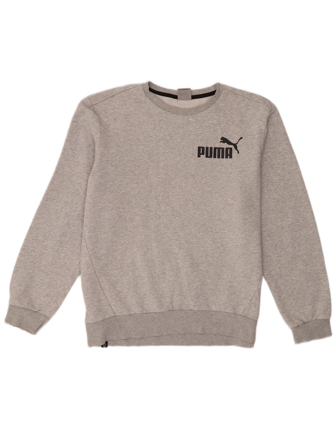 Puma moletom masculino jumper grande cinza